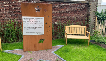 Troostmonument begraafplaats Groenstraat
